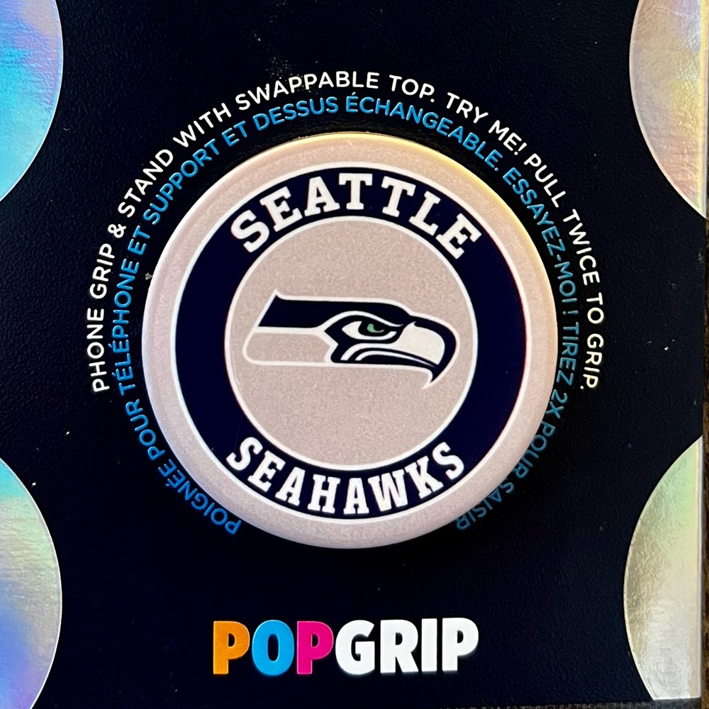Seattle Seahawks Pop Grip